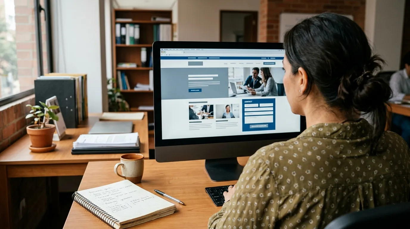 página web profesional para empresas